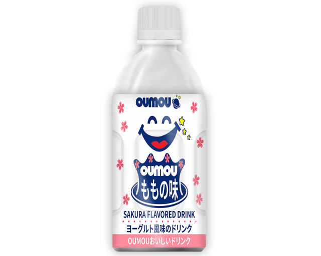 歐哞櫻花酸乳味飲料